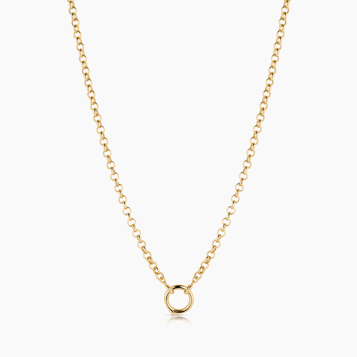 Thatch Womens Jewelry Vienna Charm Necklace - 32" - Gold