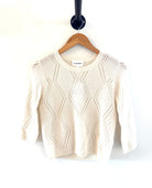 W Cashmere Womens Sweaters - Cashmere Calla 3/4 Sleeves Sweater