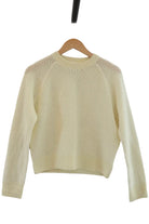 White and Warren Womens Sweaters - Cashmere Cashmere Mesh Sweatshirt