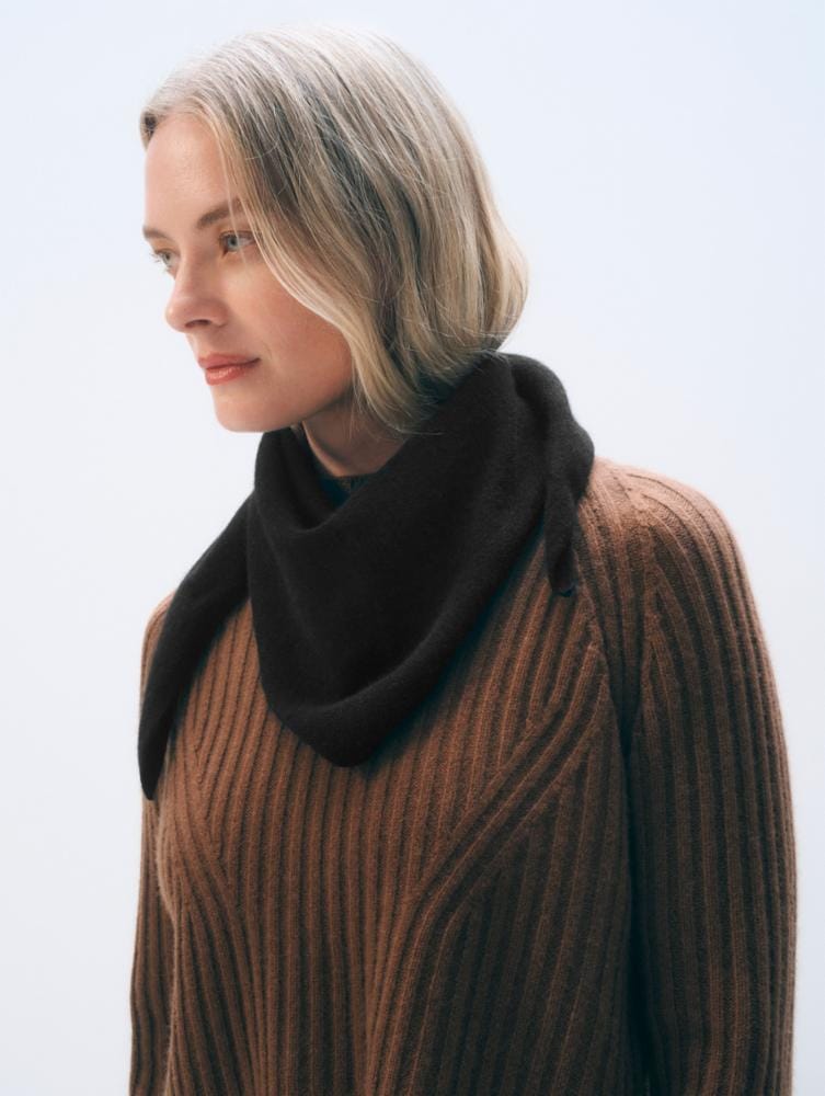 White & Warren Womens Accessories Cashmere Neckerchief