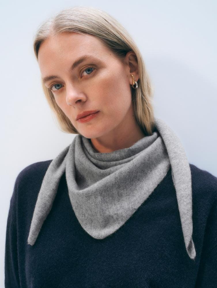 White & Warren Womens Accessories Cashmere Neckerchief