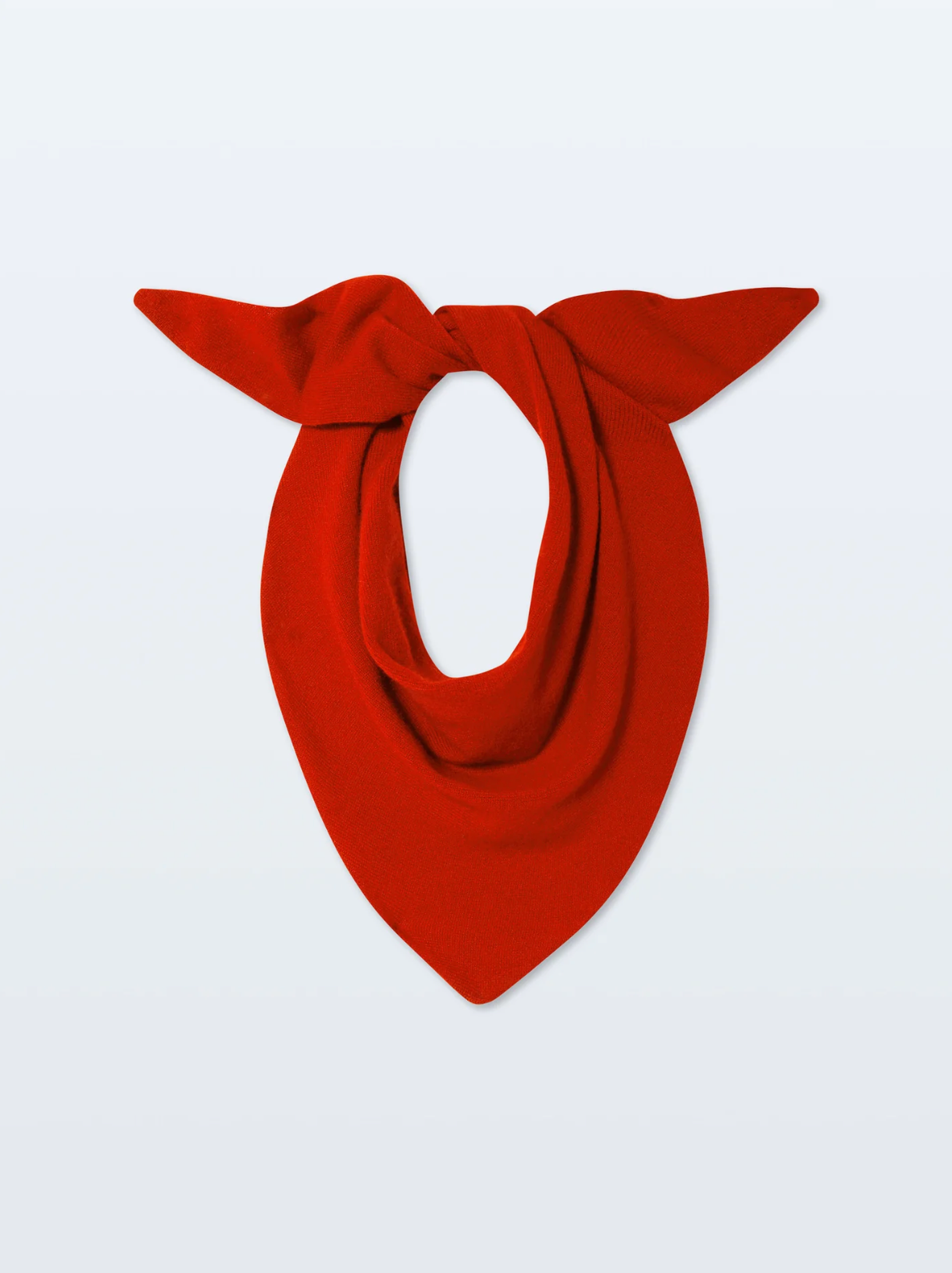 White & Warren Womens Accessories Garnet Red Cashmere Neckerchief
