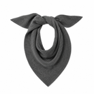 White & Warren Womens Accessories Graphite Heather Cashmere Neckerchief