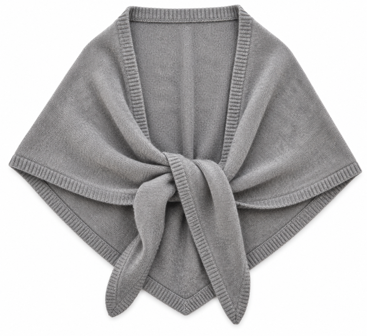 White & Warren Womens Accessories Cashmere Triangle Scarf, image 2 of 3