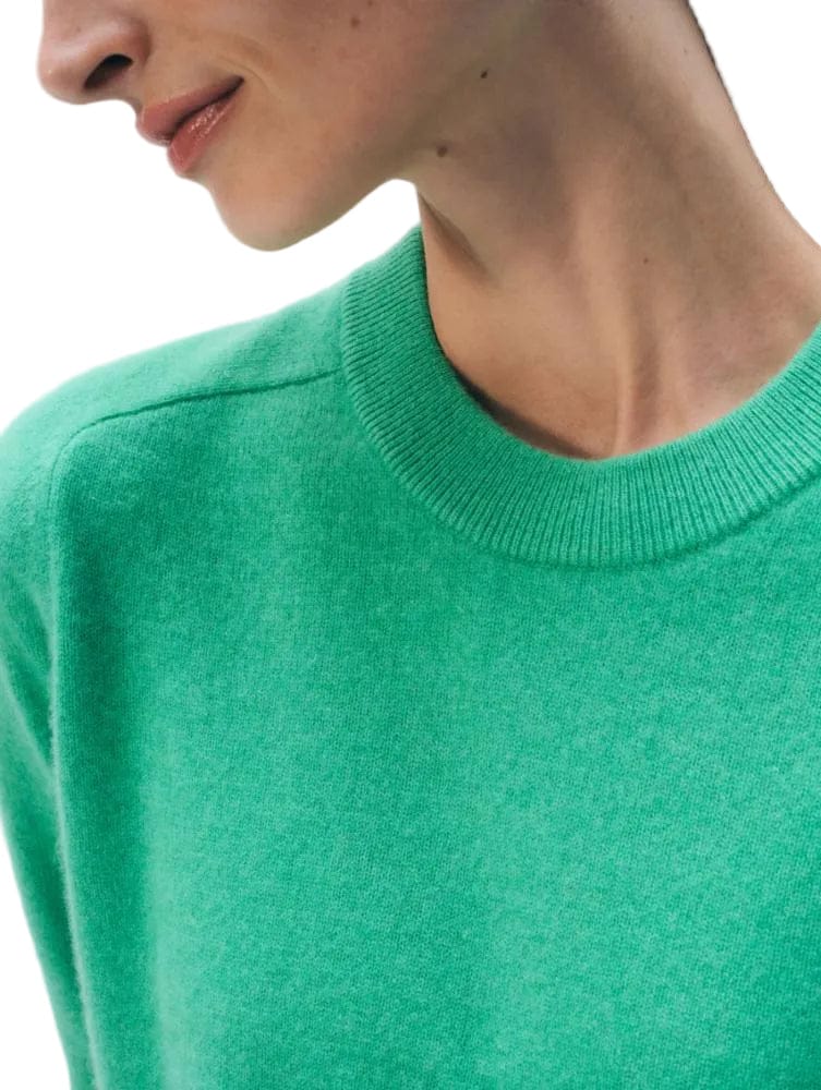 White & Warren Womens Sweaters - Cashmere Cashmere Relaxed T-Shirt