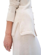 White & Warren Womens Sweaters Luxe Organic Cotton Shirt