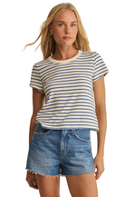 Z Supply Womens Basics Junie Striped Tee