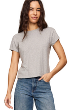 Z Supply Womens Basics XSmall / Classic Heather Grey Modern Slub Tee
