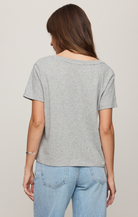 Z Supply Womens Basics Nomad V-Neck Tee