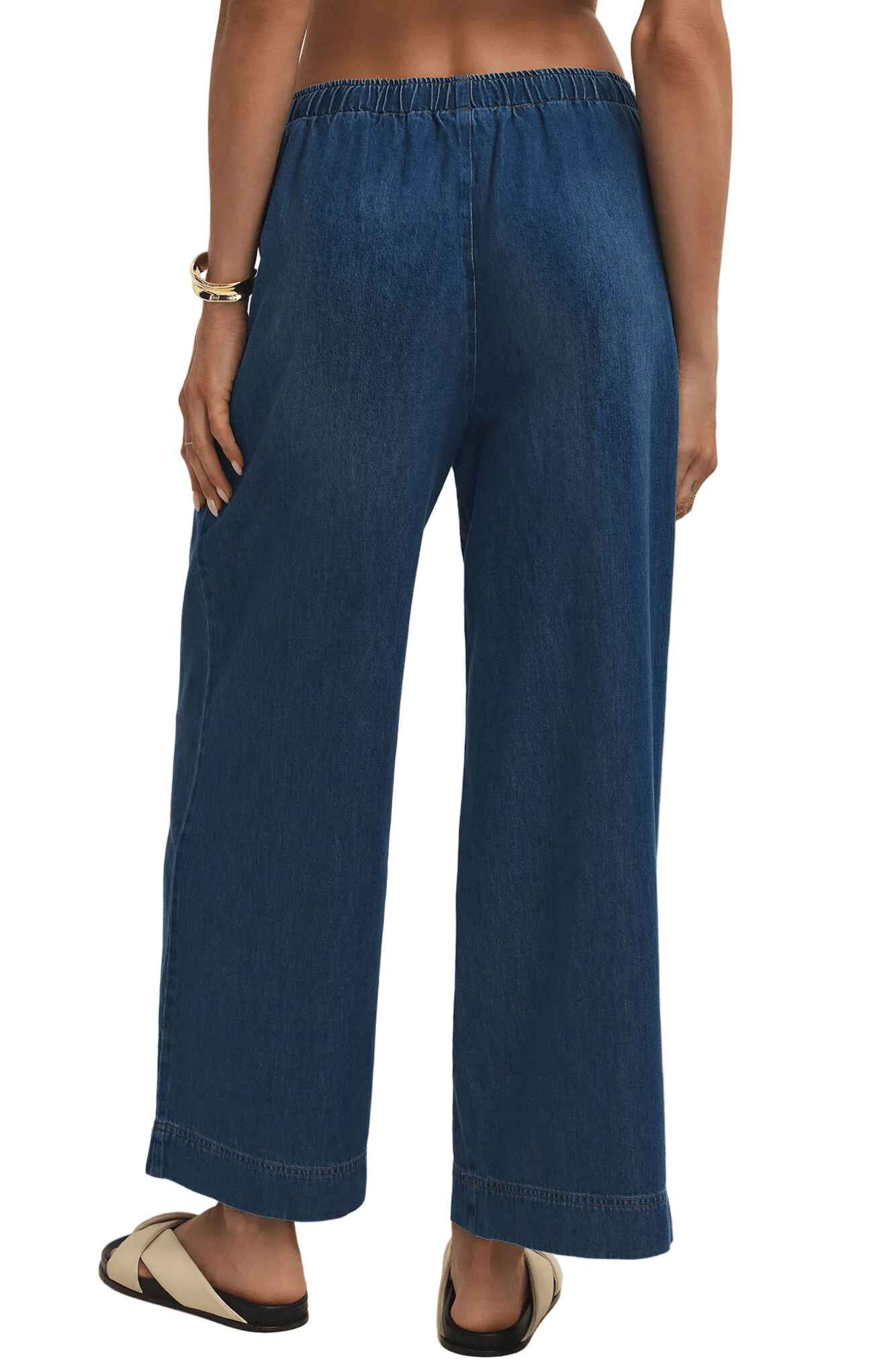 Z Supply Womens Bottoms Daycation Denim Utility Pant