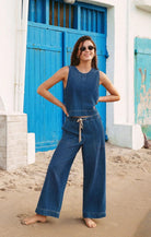 Z Supply Womens Bottoms Daycation Denim Utility Pant
