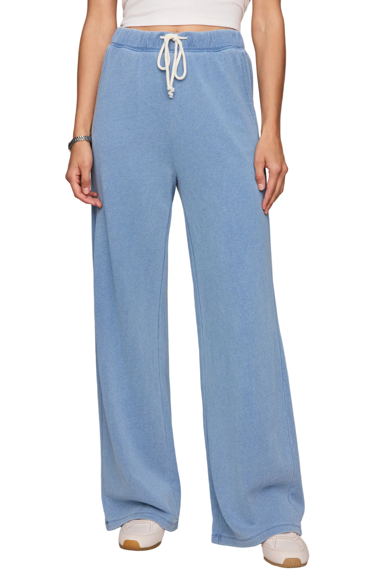 Z Supply Womens Bottoms XSmall / Santorini Indigo Hunter Knit Denim Pant