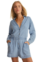 Z Supply Womens Bottoms Sully Twill Romper