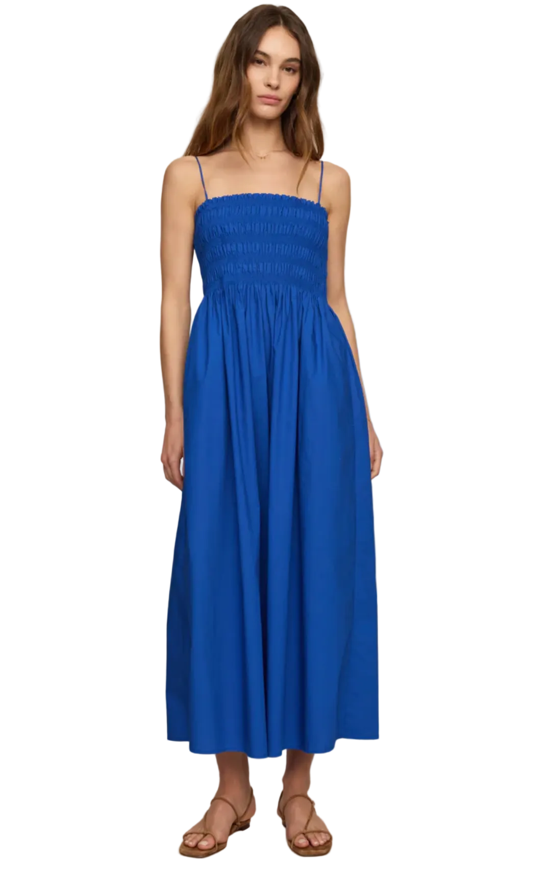 Z Supply Womens Dresses XSmall / Nautical Cornelia Poplin Maxi Dress
