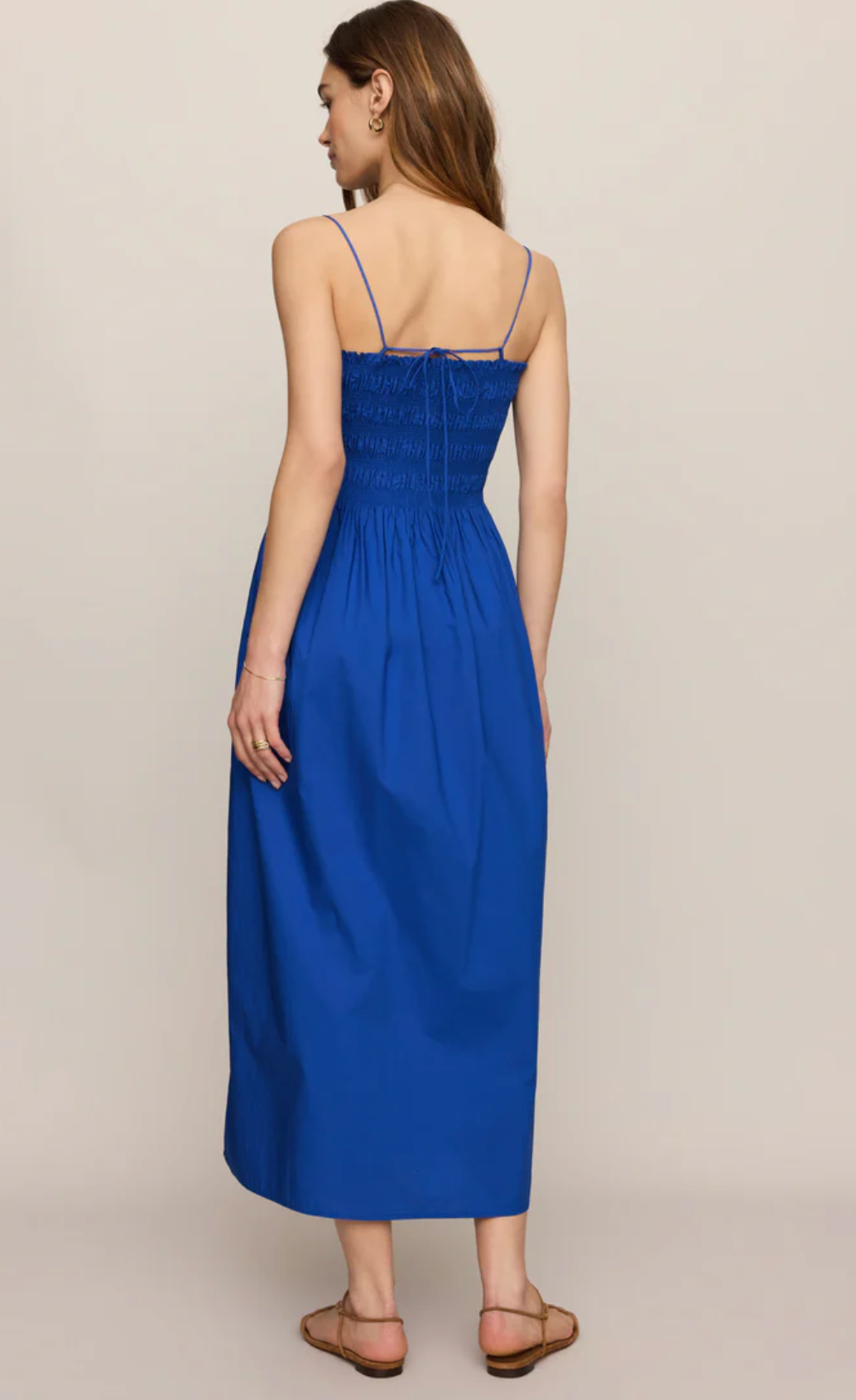 Z Supply Womens Dresses Cornelia Poplin Maxi Dress
