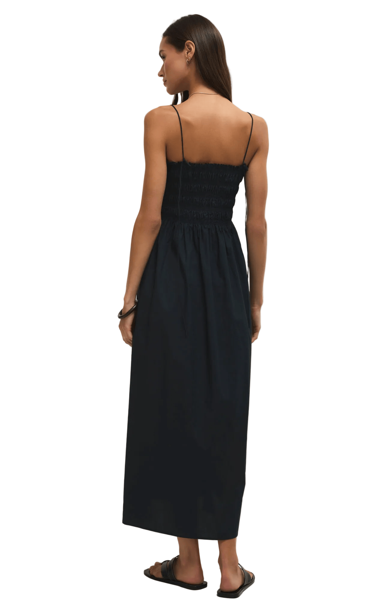 Z Supply Womens Dresses Cornelia Poplin Midi Dress