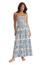 Z Supply Womens Dresses Nadine Palm Maxi Dress