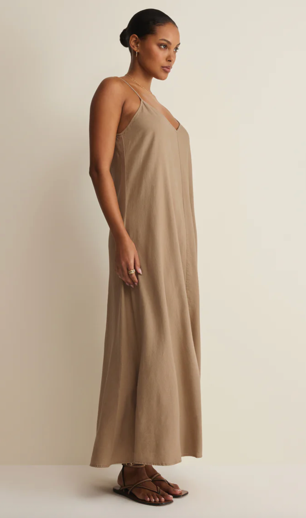 Z Supply Womens Dresses Sandcomber Midi Dress