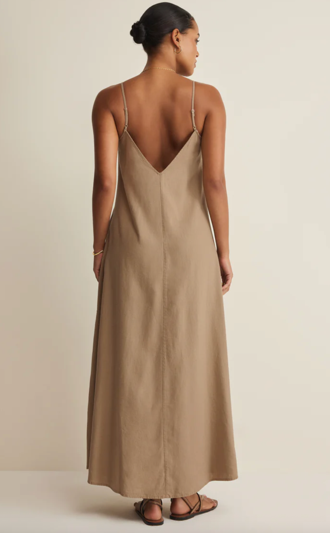 Z Supply Womens Dresses Sandcomber Midi Dress