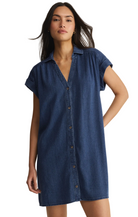 Z Supply Womens Dresses Shellbound Twill Dress