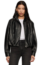 Z Supply Womens Jackets XSmall / Black Corin Bubble Hem Jacket