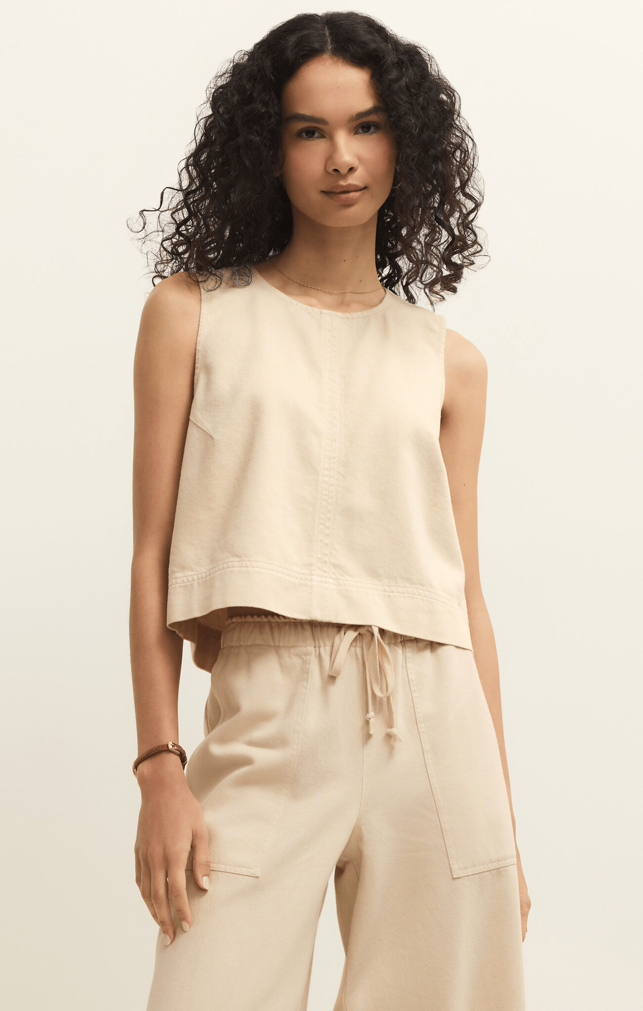 Z Supply Womens Novelty Knit Tops Sun Seeker Tank