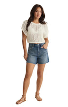Z Supply Womens Novelty Tops Ballast Crochet Top