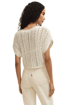Z Supply Womens Novelty Tops Ballast Crochet Top