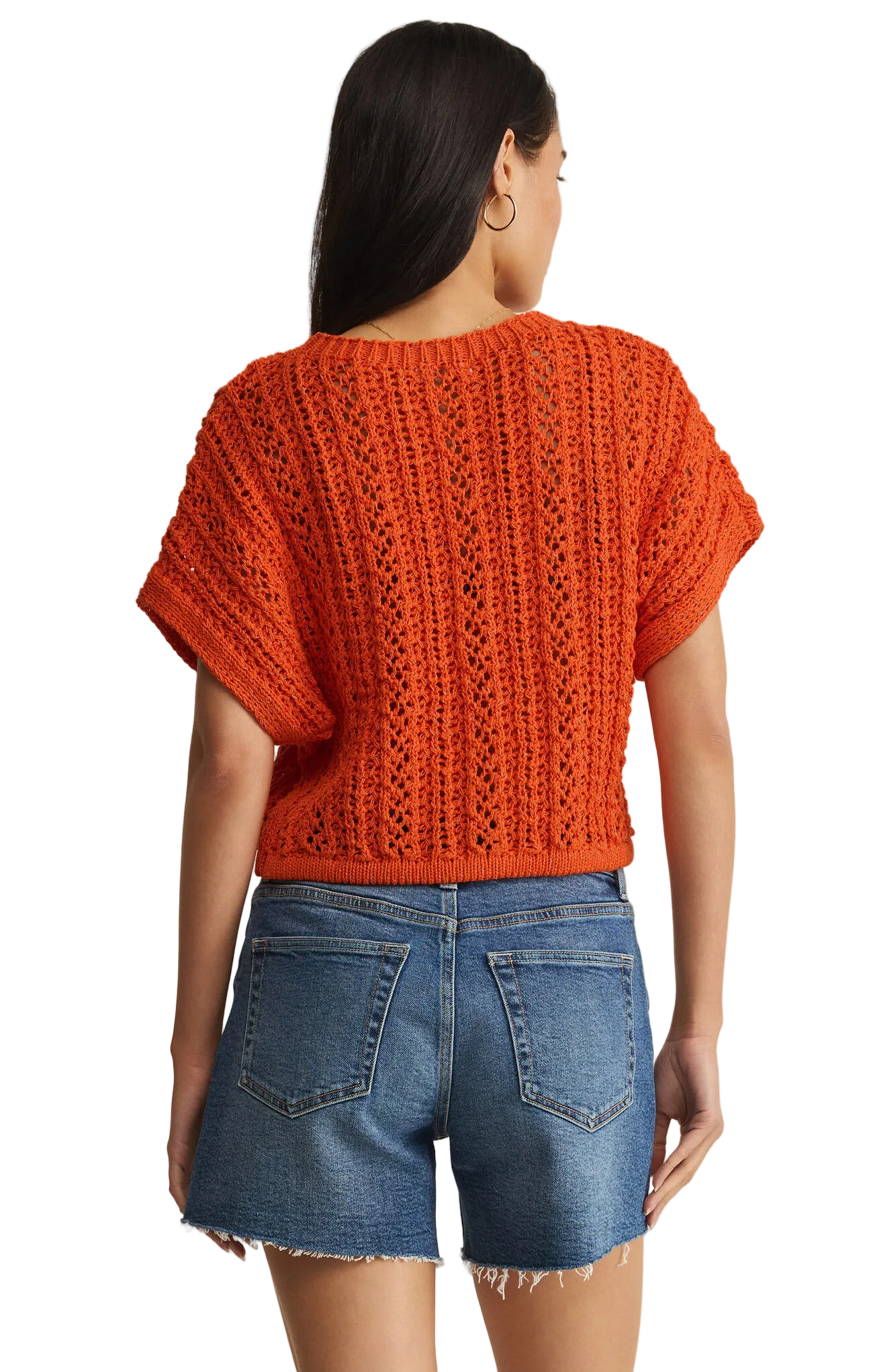 Z Supply Womens Novelty Tops Ballast Crochet Top