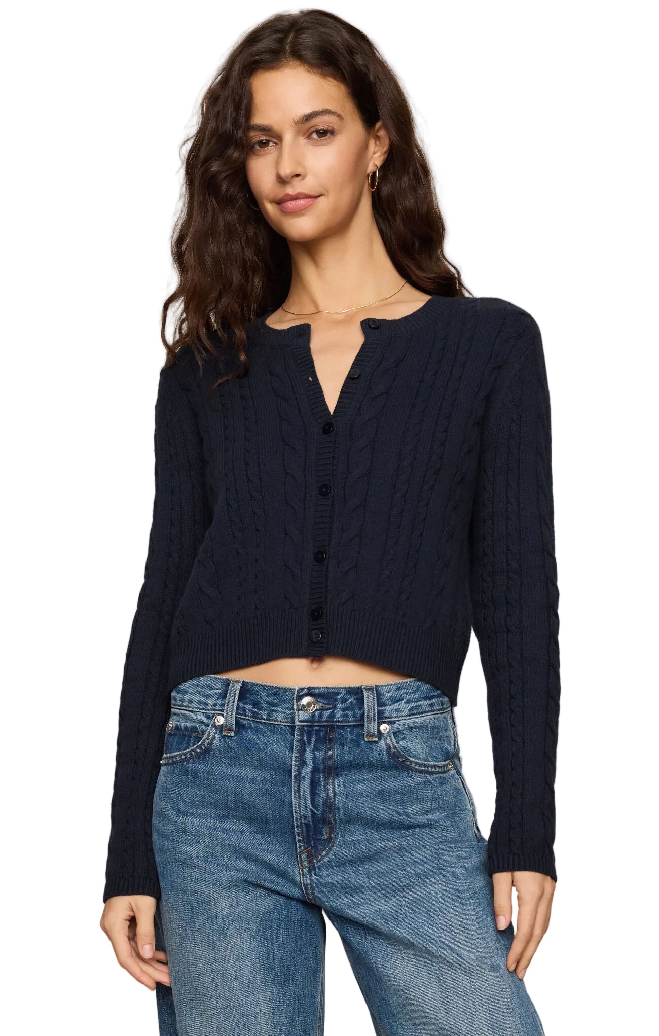 Z Supply Womens Sweaters XSmall / Eclipse Cera Long Sleeve Cardigan