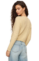 Z Supply Womens Sweaters Cera Long Sleeve Cardigan