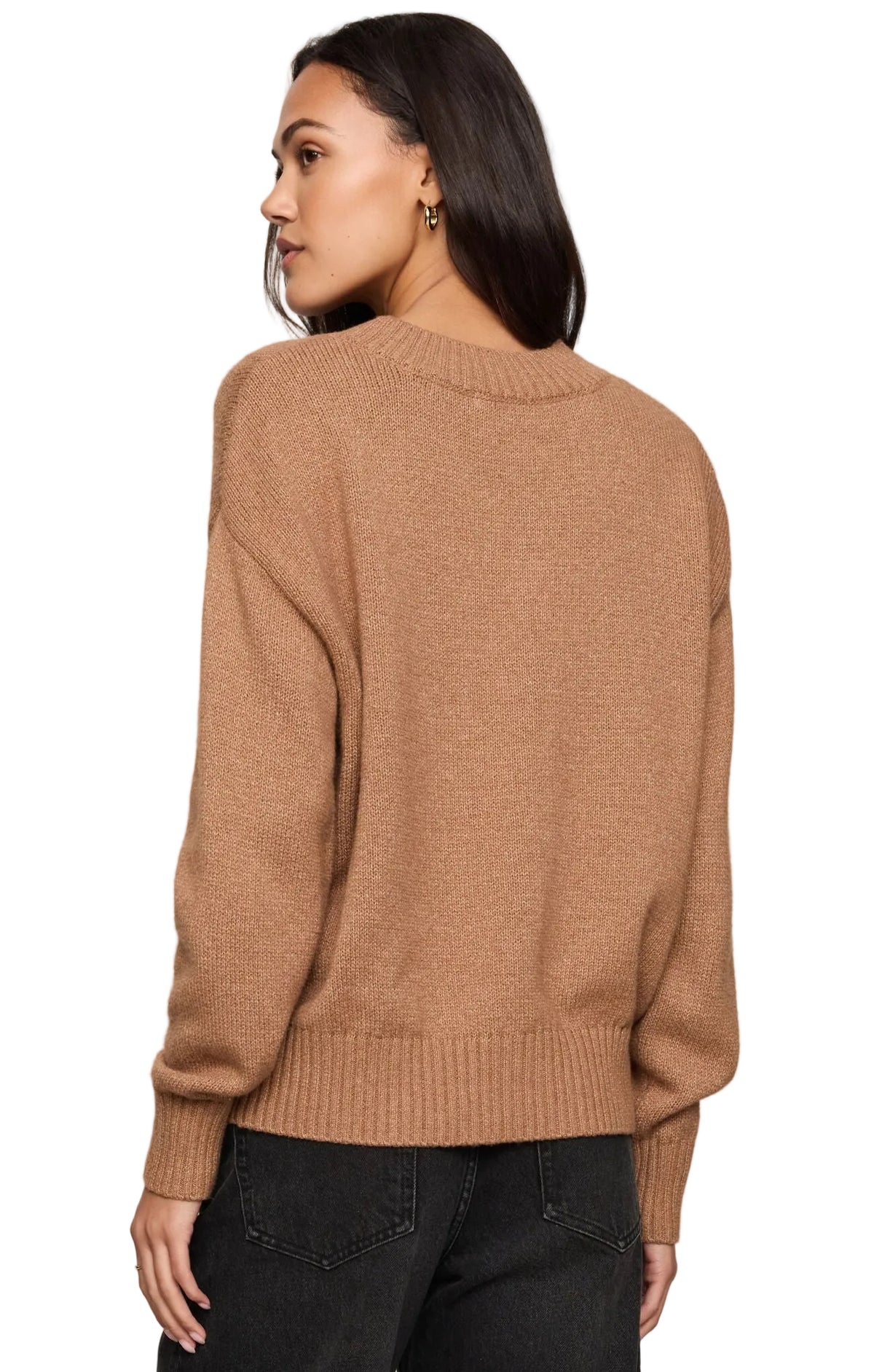 Z Supply Womens Sweaters Cloud Spun V-Neck Sweater