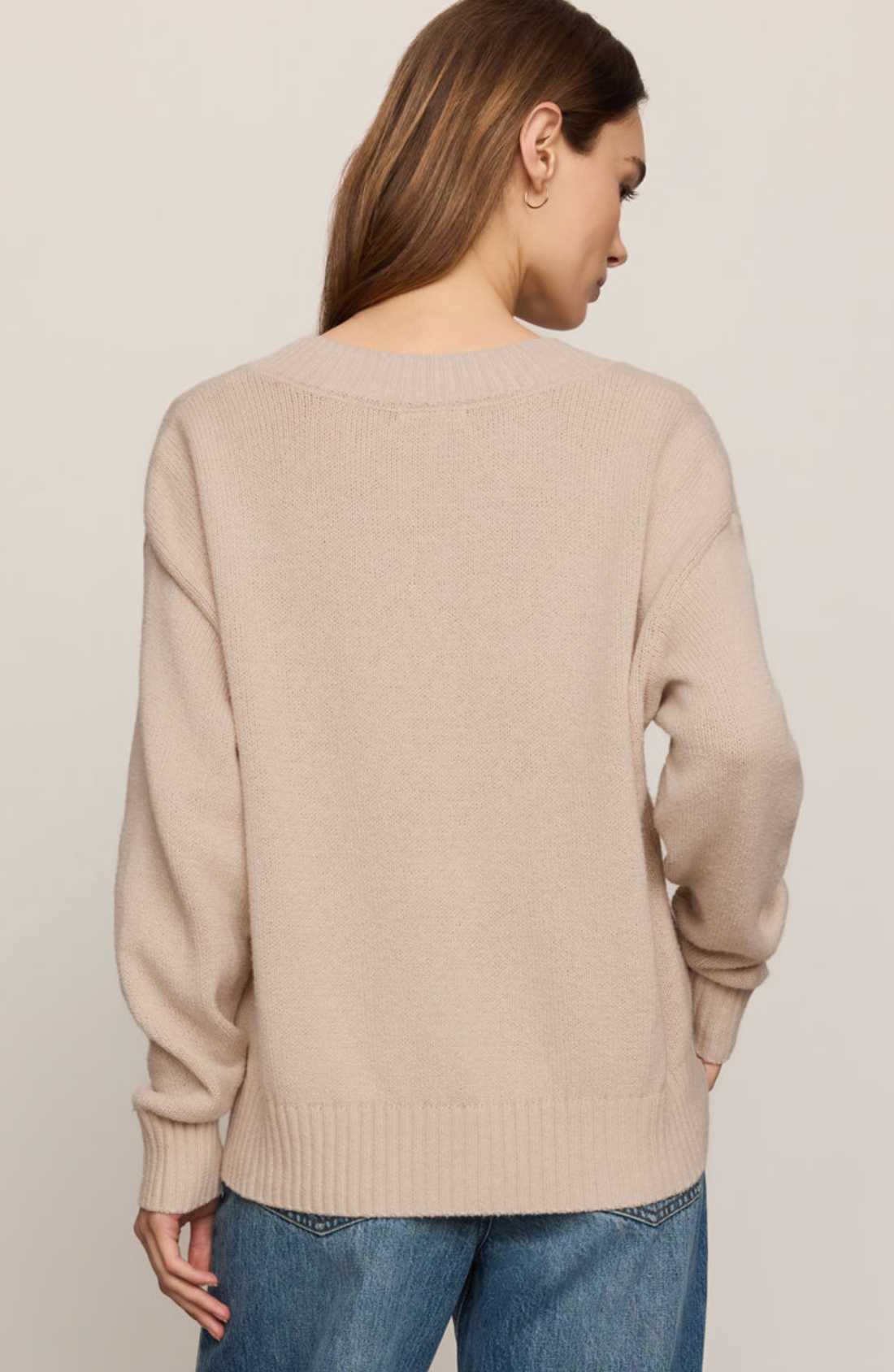 Z Supply Cloud Spun V-Neck Sweater, image 2 of 2