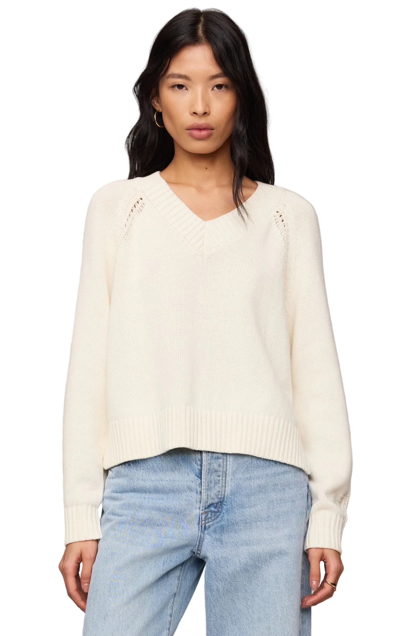 Z Supply Womens Sweaters XSmall / Sandstone Stratton V-Neck Sweater